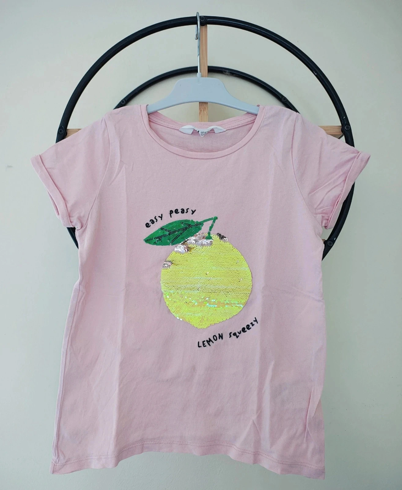 7 8 ans teeshirt été h&m
